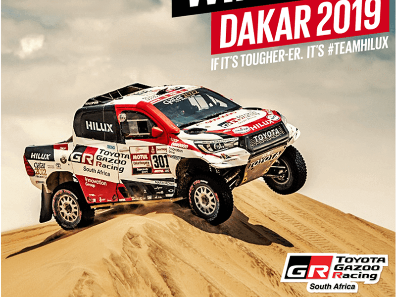 A Dakaron is nyert a Toyota