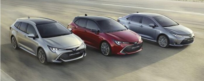 Megérkezett az új Toyota Corolla család mindhárom tagja