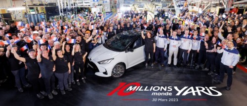 Tízmilliós eladás fölött a Toyota Yaris